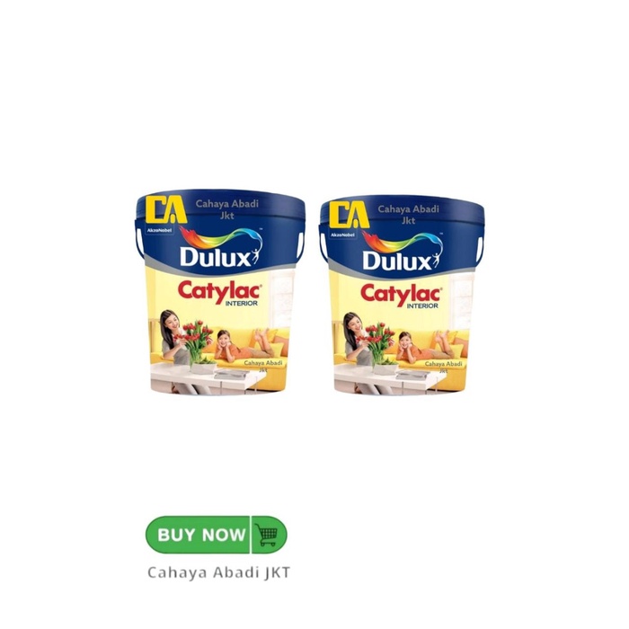 Jual Cat Dulux Catylac Interior Putih 5kg Gojek Shopee Indonesia 5302