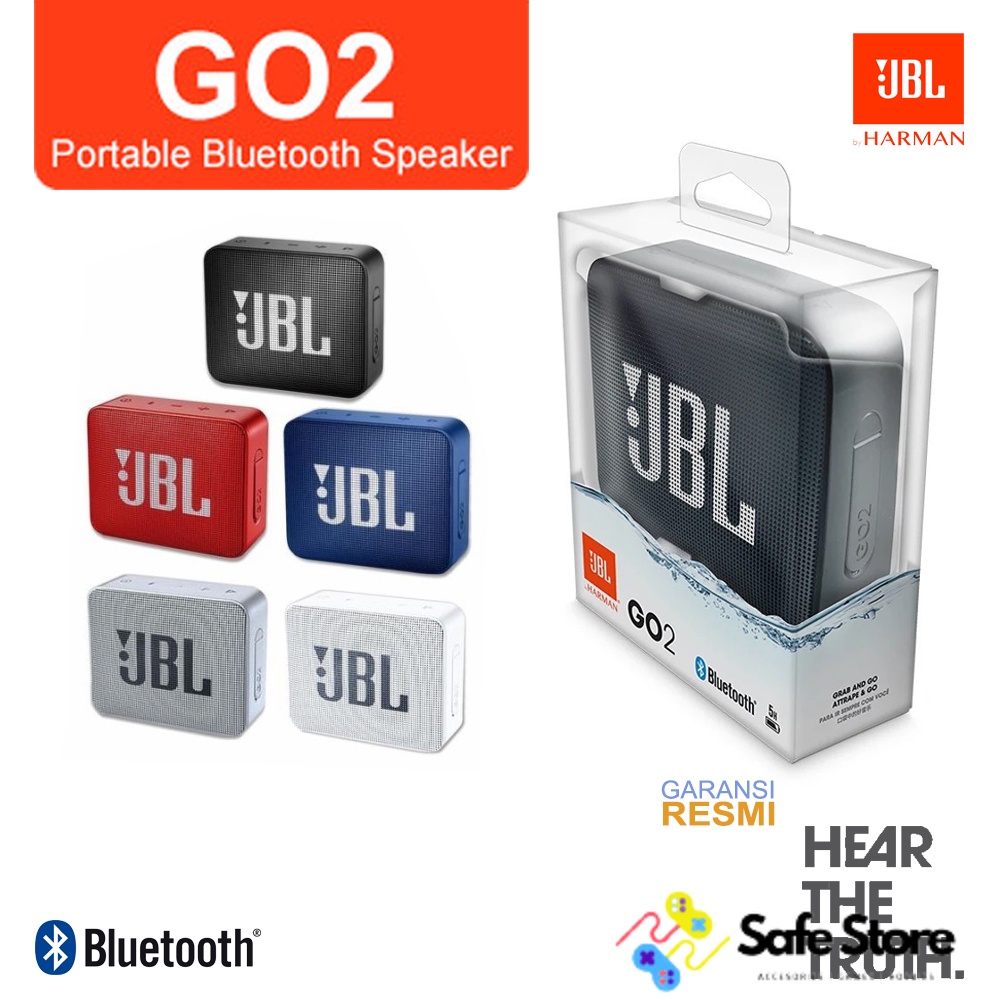 Jual Speaker Portable JBL GO 2 Bluetooth Wireless JBL GO2 Bluetooth ...