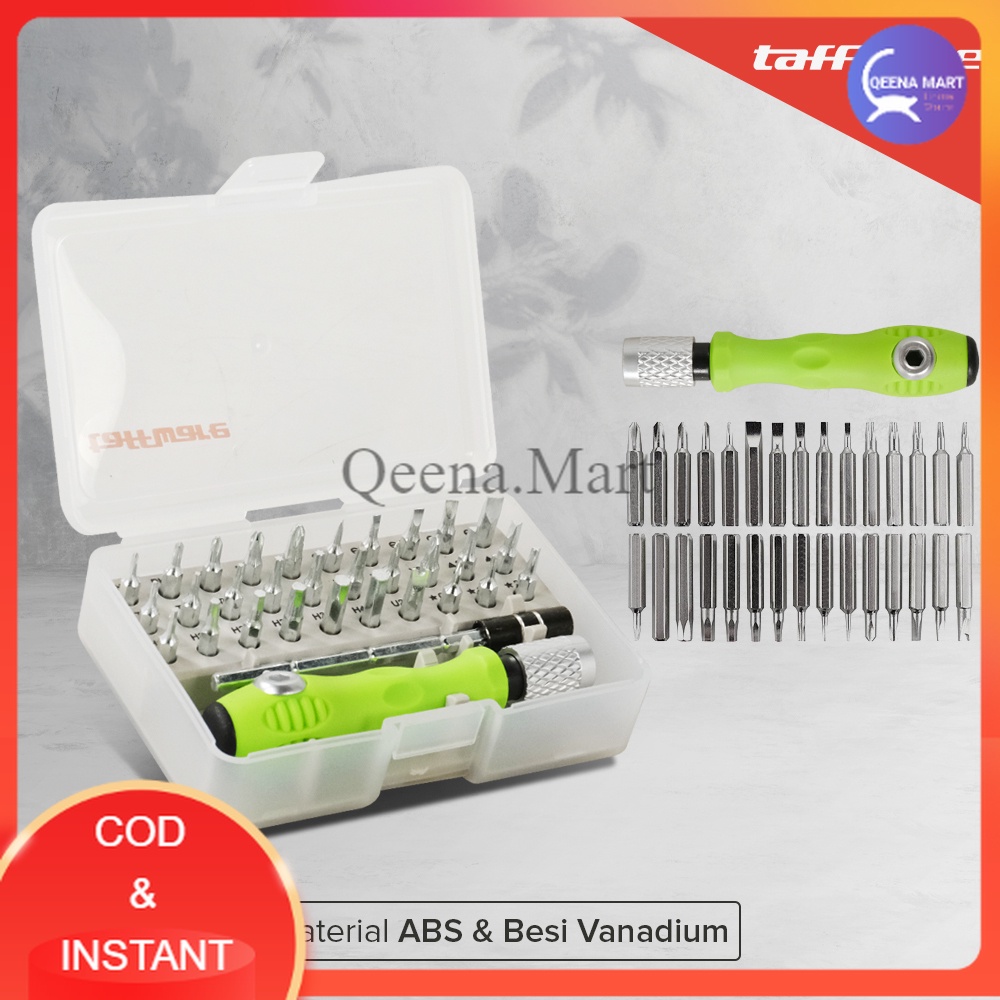 Jual Obeng Set 32 in 1 Magnetic Screwdrivers Tool for Smartphone ...