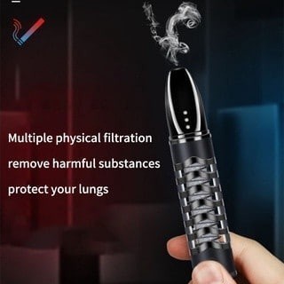 Jual Ash Guard Asbak Portable / tempat rokok dan korek pemanas | Shopee ...