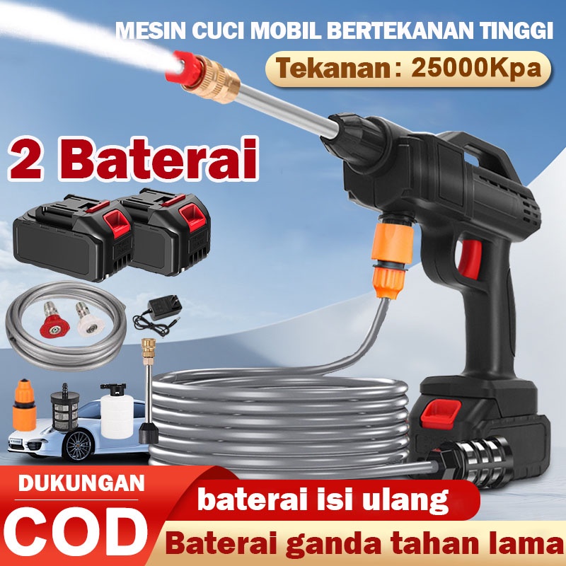 Jual Alat Cuci Motor Semprot Cordless Tekanan Tinggi Mesin Cuci Mobil