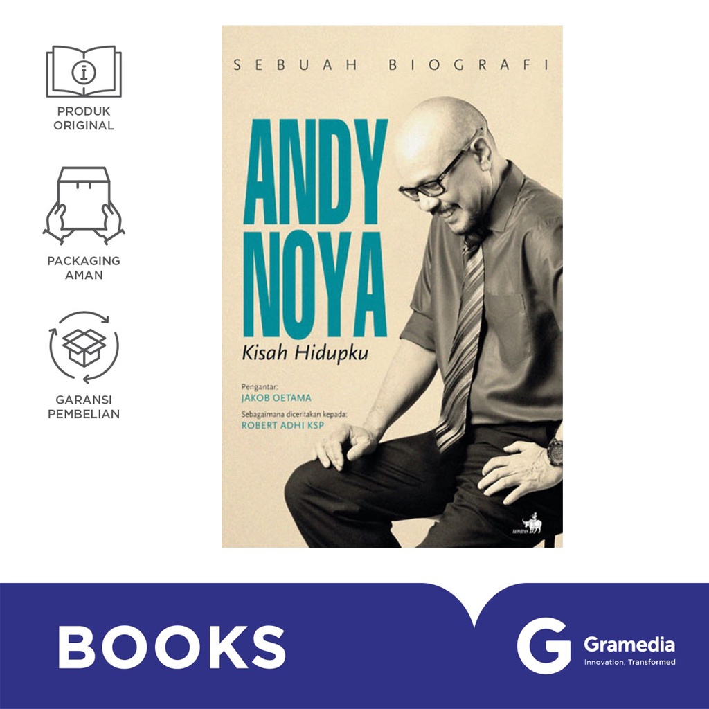 Jual Andy Noya - Kisah Hidupku (Robert Adhi Ksp) | Shopee Indonesia