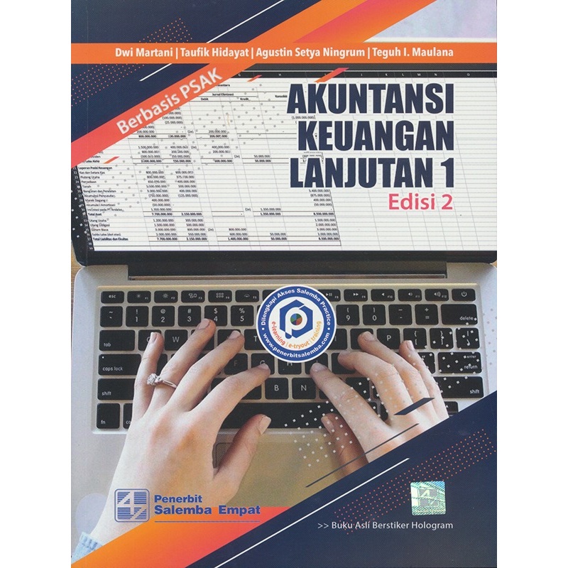 Jual Buku Akuntansi Keuangan Lanjutan 1 Edisi 2 Berbasis Psak Dwi ...