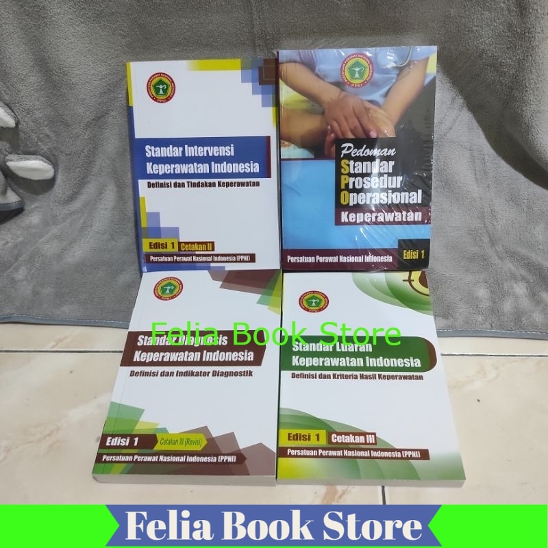 Jual Paket 4 Buku PPNI & SPOK - Standar Keperawatan Indonesia ( SDKI ...