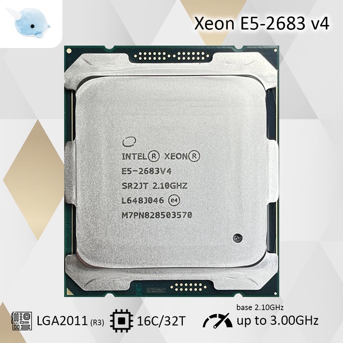 Jual Intel Xeon E5-2683 v4 Processor 3.00GHz LGA 2011-3 CPU Second ...