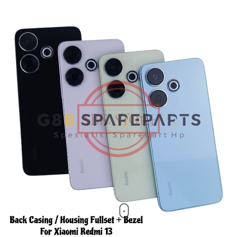 Jual Back Casing - Kesing - Housing For Xiaomi Redmi 13 Backdoor ...