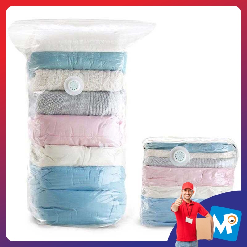 Jual Wenbo Vacuum Compression Bag Tas Vakum Penyimpanan Pakaian Cm Pcs Wb Shopee Indonesia