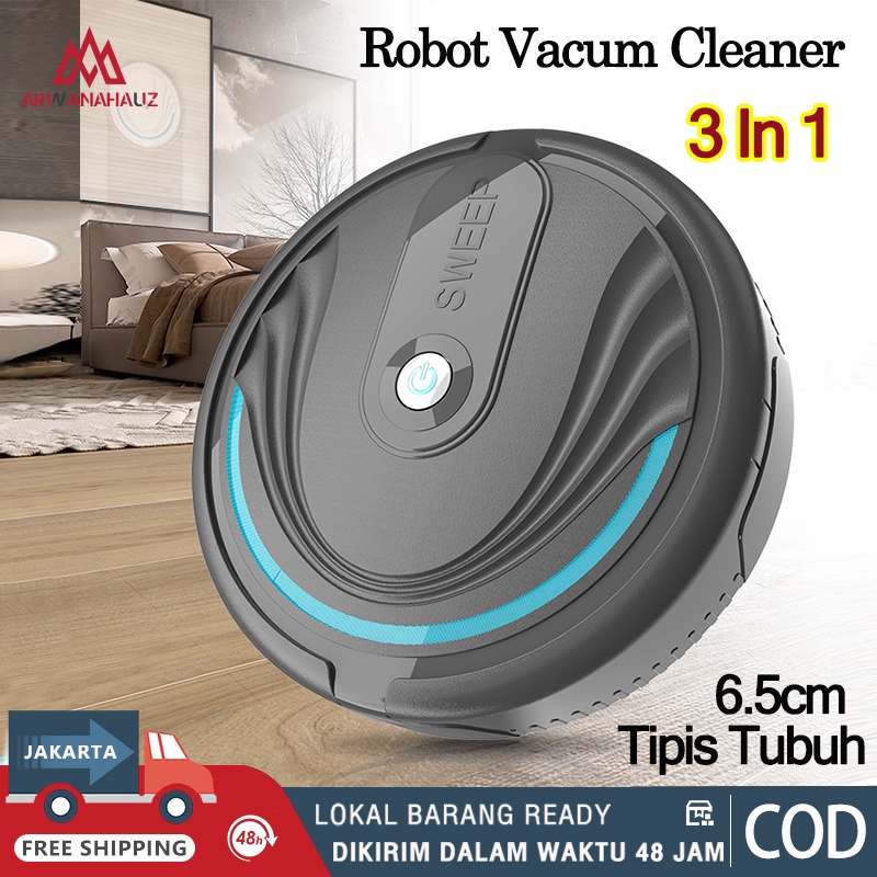 Jual Robot Vacum Cleaner 3 In 1 Portable Penyedot Debu Rumah Sapu ...