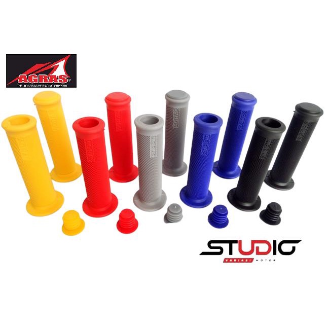 Jual Handfat Handgrip Pegangan Stir Stang Agras Karet Bulu Universal