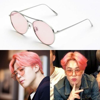 FUN THE MENTAL Mystic Semi Cat Eye Sunglassess Brown Jhope sister MEJIWOO  Korea