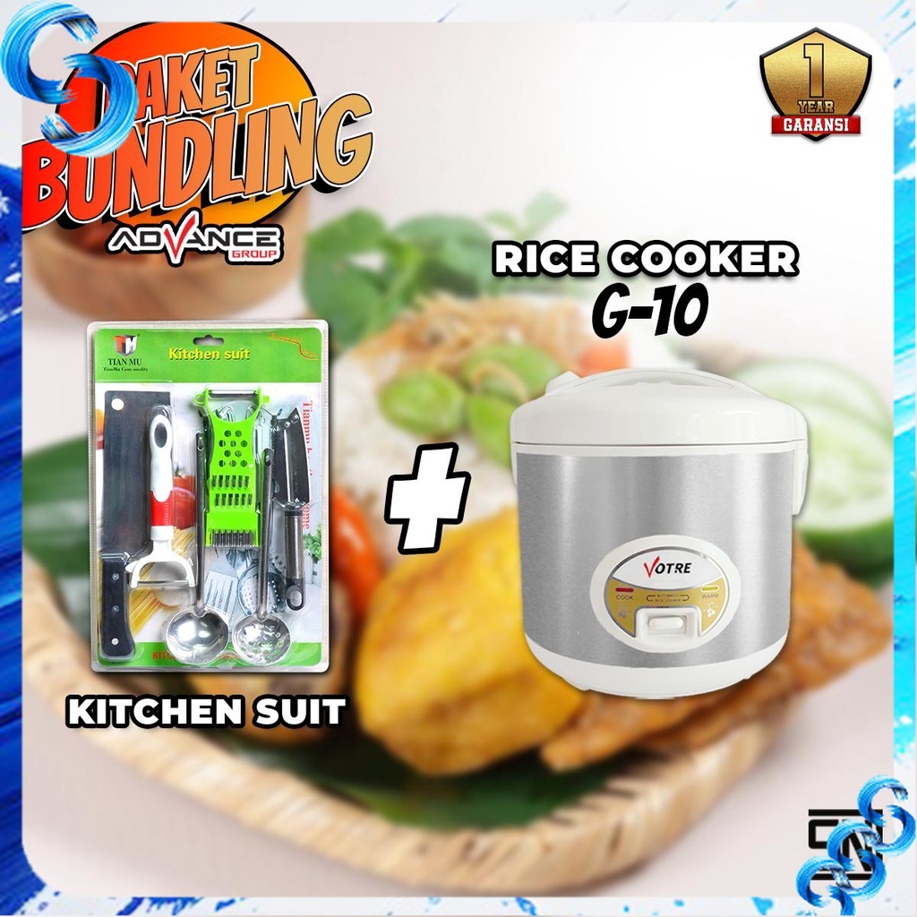 Jual EXCLUSIVE BUNDLE DEAL ADVANCE !! RICE COOKER MINI G10 + KS01 ...