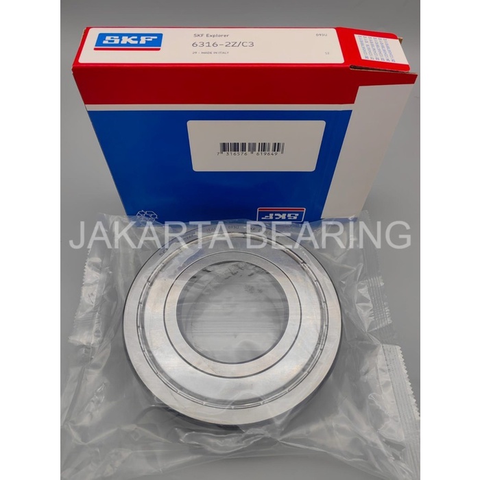 Jual Ball Bearing SKF 6316 2z C3 ORIGINAL | Shopee Indonesia