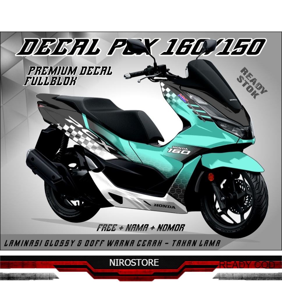 Jual decal pcx 160 full body striping pcx full body sticker pcx 160 new ...