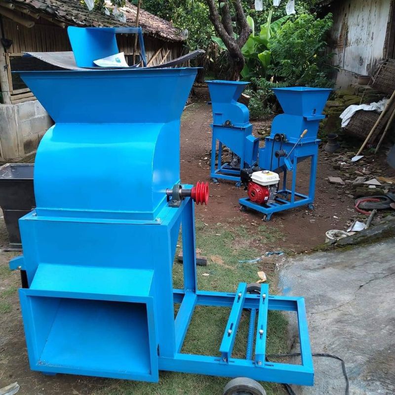 Jual Mesin Cacah Rumput Besar Jumbo Siap Pakai Diesel Solar Engine ...