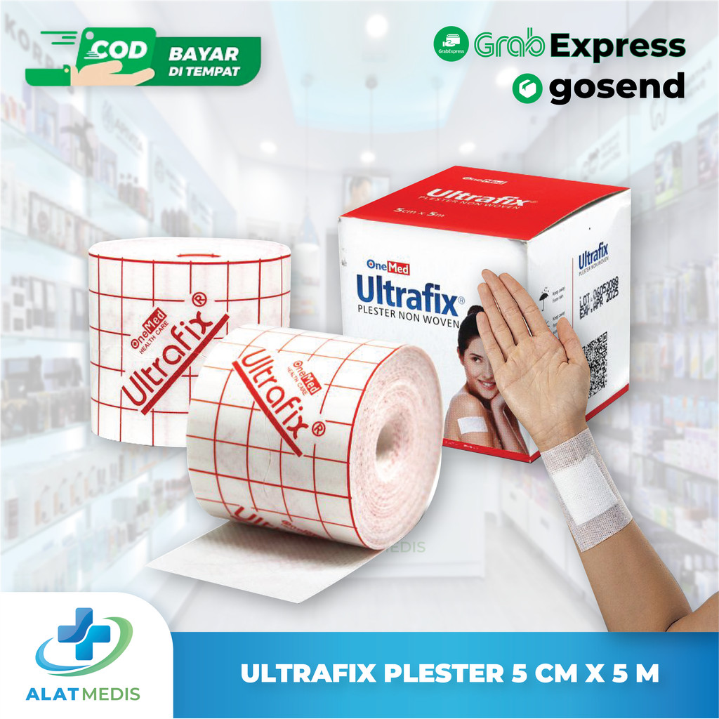 Jual Ultrafix 5 cm x 5 m OneMed / Plester Luka One Med 5cm x 5m ...