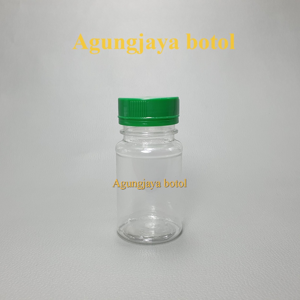 Jual Botol 85 ml Obat Natural / Botol Obat / Botol Kapsul / Botol Obat ...