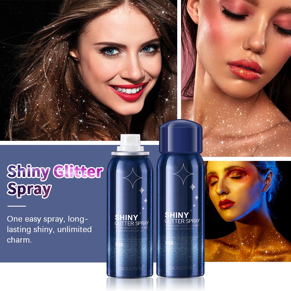 Sparkle Body Mist Spray Shiny Glitter Spray For Clothes And Hair Prom  Dresses 60ml