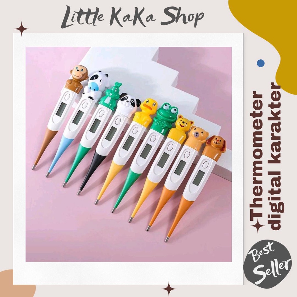 Jual LittleKaKa - termometer Digital Karakter Bayi Anak dan Dewasa ...
