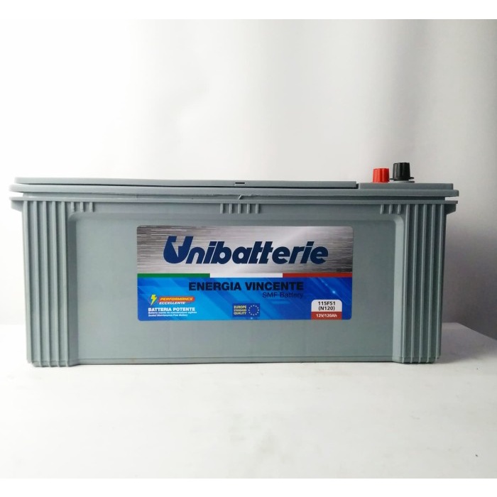 Jual AKI ACCU MF KERING MOBIL VOLVO TRUK N10 120AMPERE N120 UNIBATTERIE