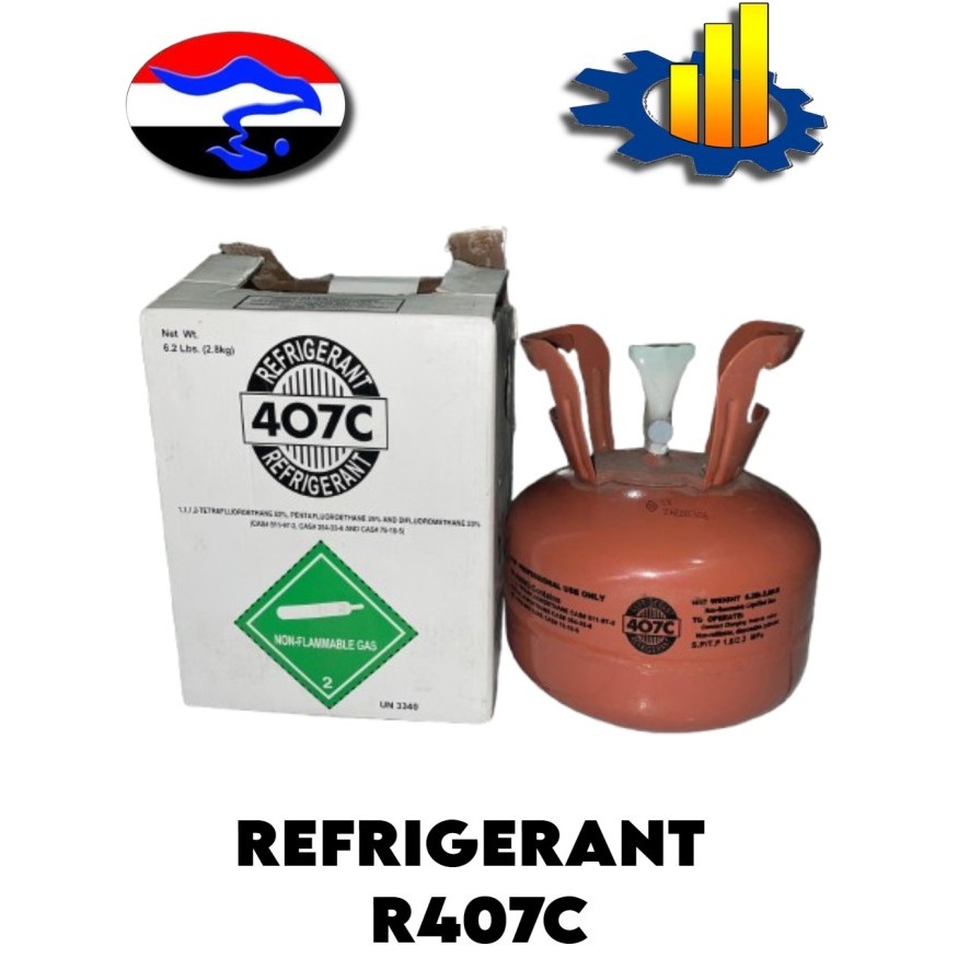 Jual FREON R407C REFRGERANT ISIAN 2,8KG (1 TABUNG) | Shopee Indonesia