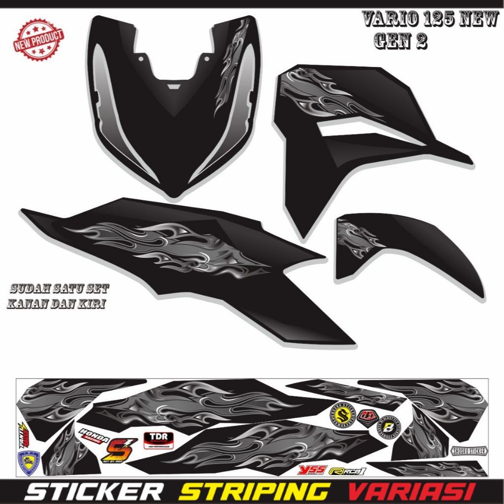 Jual VARIASI VARIASI KEREN MOTOR VARIO GEN 2 NEW VARIASI LIST TRIBAL ...