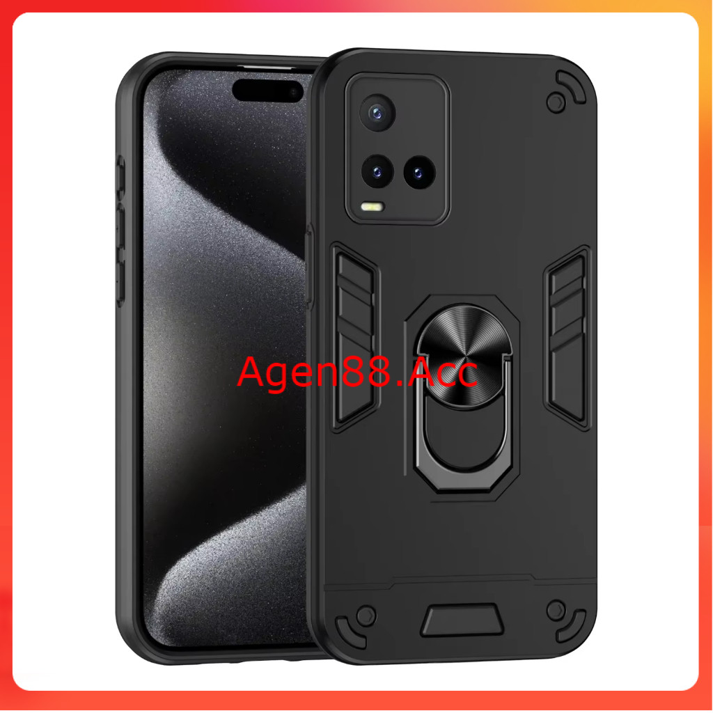 Jual [ VIVO Y21 / Y21A / Y21S / Y21T / Y33S / Y33T ] CASE ROBOT RING ...