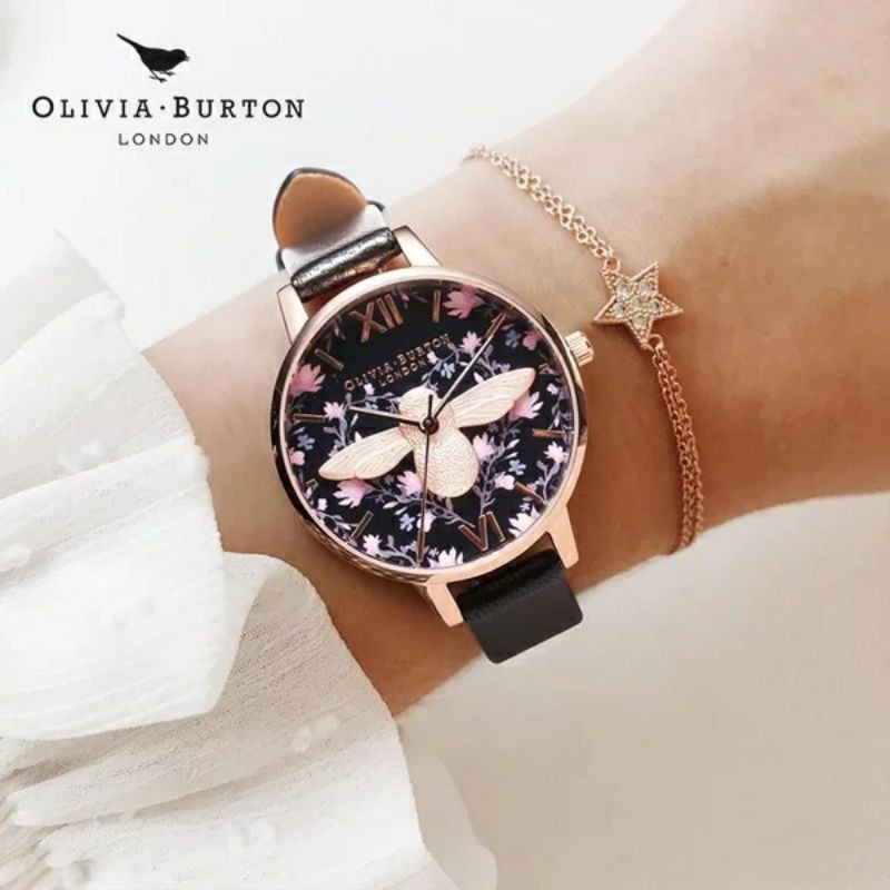 Jual Olivia Burton Jam Tangan Wanita OB16AM165 Free Box Dan Paperbag Original 100 Garansi 1 Thn Shopee Indonesia