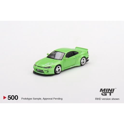 Jual Diecast MINIGT MINI GT NO 500 Nissan Silvia (S15) Rocket Bunny ...