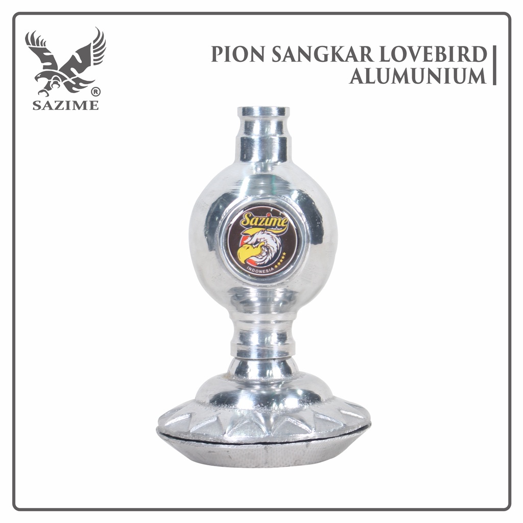 Jual Pion Sazime Sangkar Kandang Burung Lovebird Lb Stainless Mahkota Gantungan Besi Logam