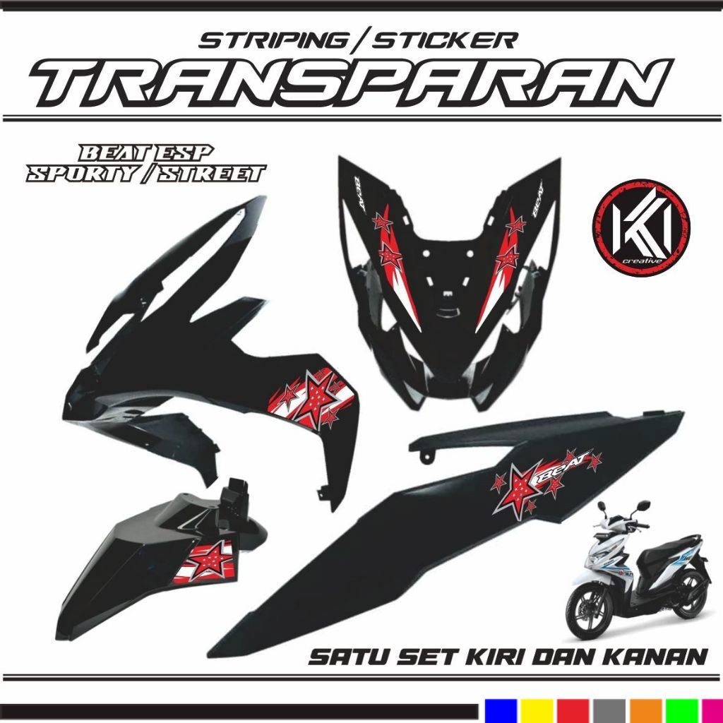 Jual VARIASI STICKER STRIPING TRANSFARAN/TRANSPARAN VARIASI MOTIP ...