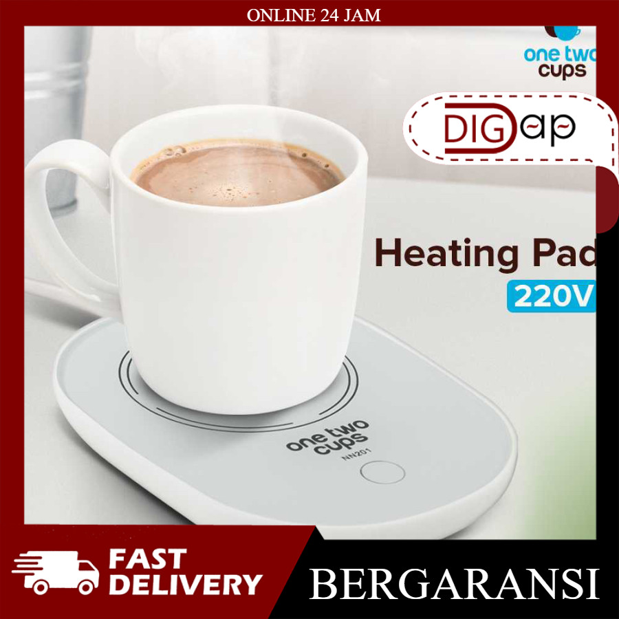 Jual DIGAP - Tatakan Gelas Pemanas Coffee Cup Warmer Heating Pad 220V ...