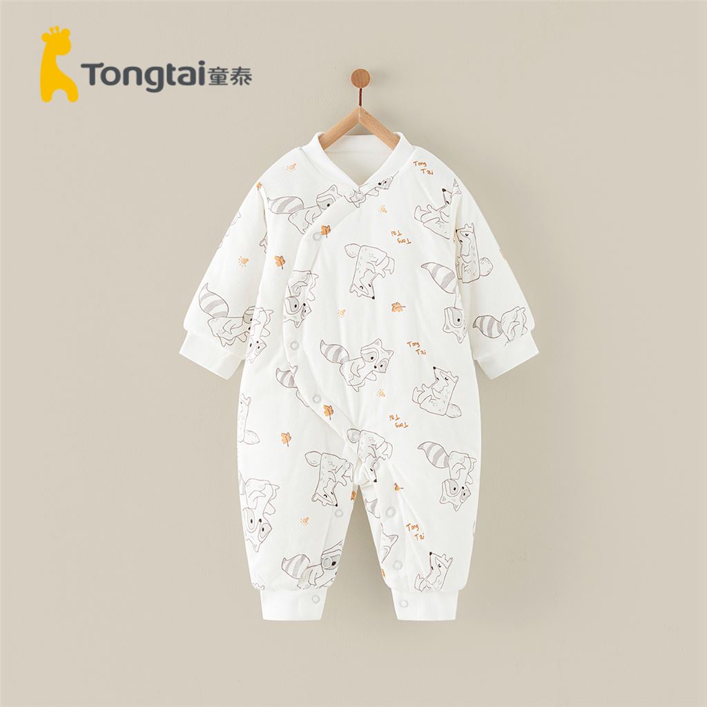 Jual Tongtai baby jumpsuit clip, cotton, winter newborn baby cotton ...