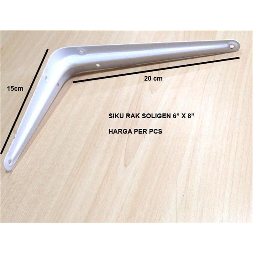 Jual SIKU RAK PUTIH SEPASANG / PASANG BRAKET TV SPEAKER SALON FURNITURE ...