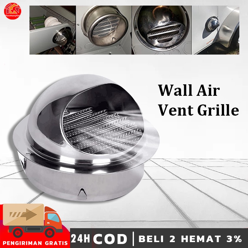 Jual Grill Inline Duct 100mm 4 Inch Fan Booster Exhaust Blower Air Vent