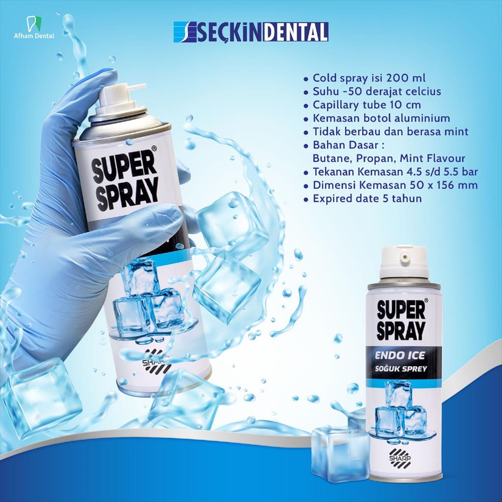 Jual ENDO ICE / ENDO FROST COLD SPRAY ANASTESI SECKIN MACCLAI DENTAL ...