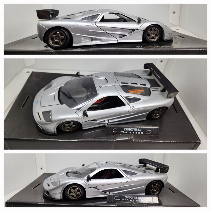Jual Diecast Miniatur Mobil guiloy mclaren prototype lm skala 18