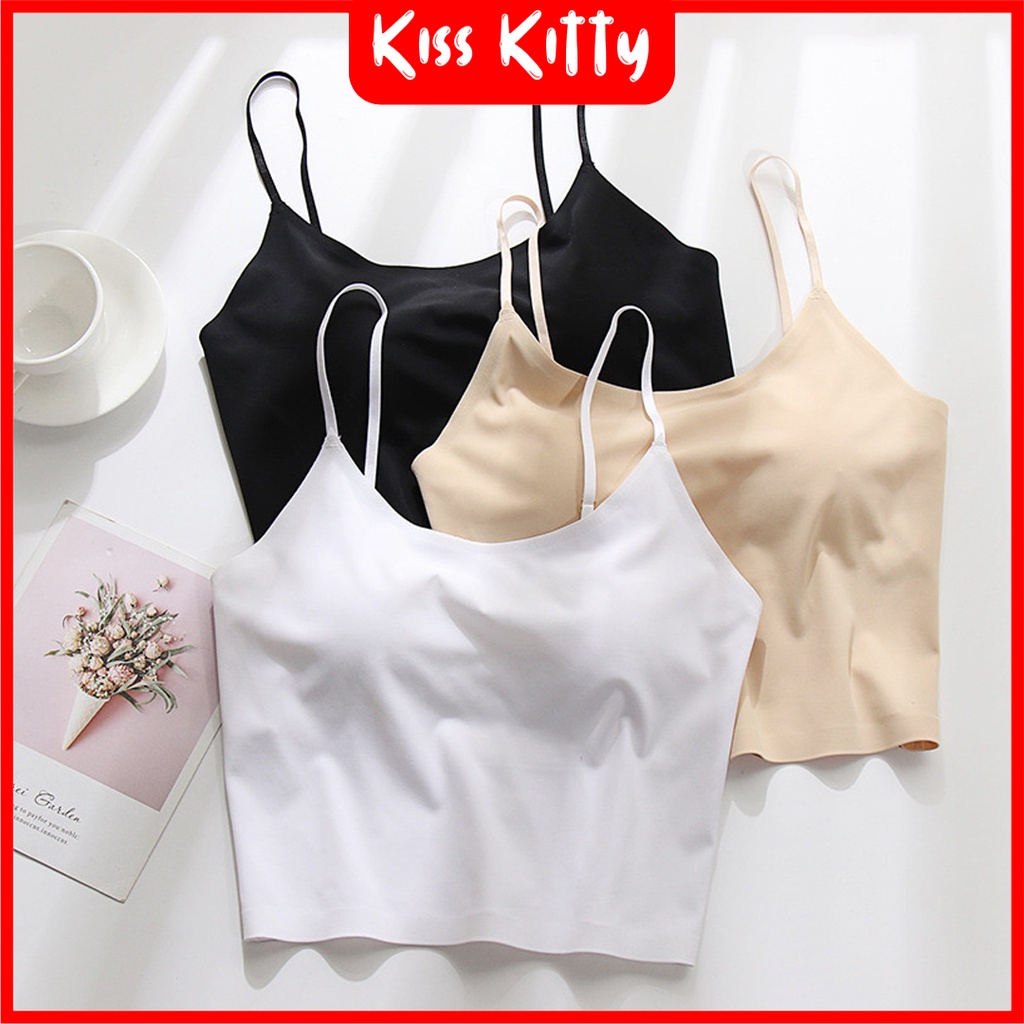 Jual Tank Top Bra Polos Busa Kaos Dalaman Sport Cantik korean Shopee