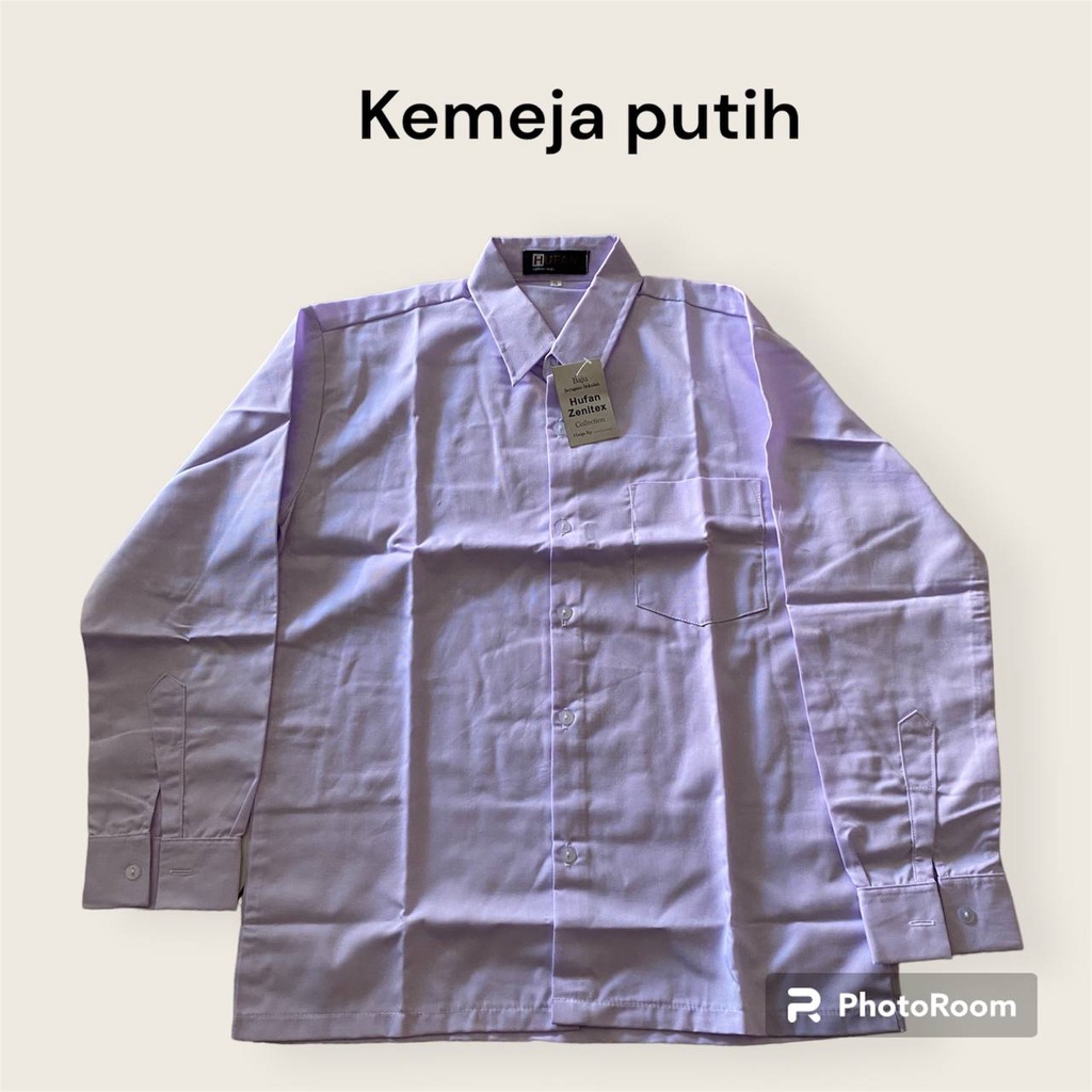 Jual SERAGAM SEKOLAH SD KEMEJA WARNA PUTIH UKURAN 6-12 BISA COD BAHAN ...