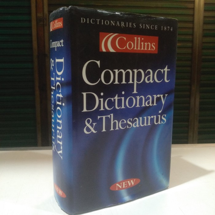 Jual Collins Compact dictionary & Thesaurus ( Original ) Shopee Indonesia