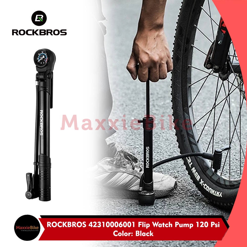 ROCKBROS A13 Bike Pump Tire Inflator Portable Air Compressor 150PSI