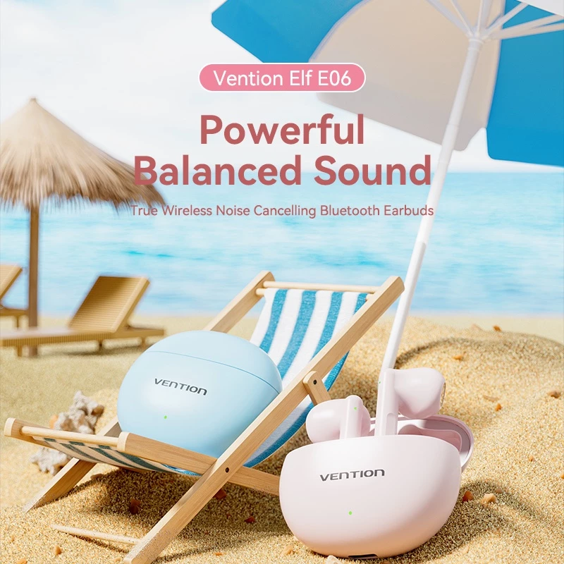 Vention TWS True Wireless Bluetooth ENC Earbuds Earphone Headset