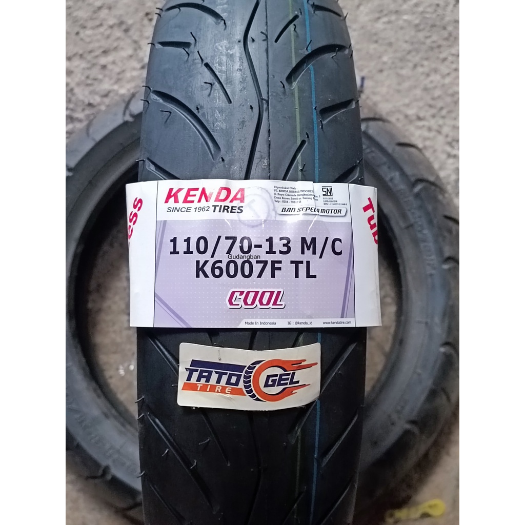 Jual Tato Gel Kenda K Cool Tubeless Tl Anti Bocor Free Pentil Original Baru Ban