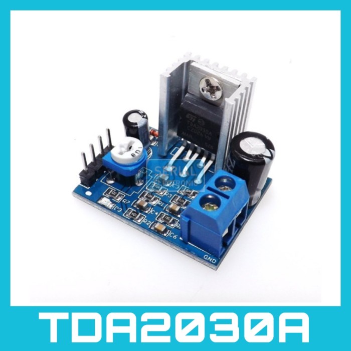 Jual TDA2030A TDA2030 MONO AUDIO AMPLIFIER MODUL SINGLE BOARD MODULE ...