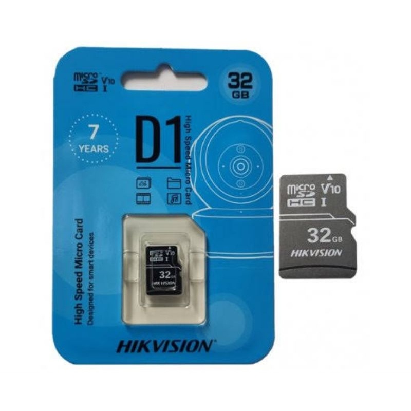 Jual Micro SD Card HIKVISION 32GB Class 10 Original Garansi 7th ...