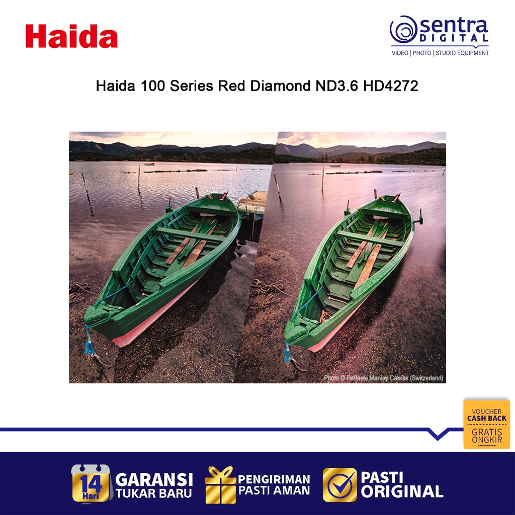 Jual Haida 100 Series Red Diamond ND3.6 Natural Density 4000x 12 Stop ...