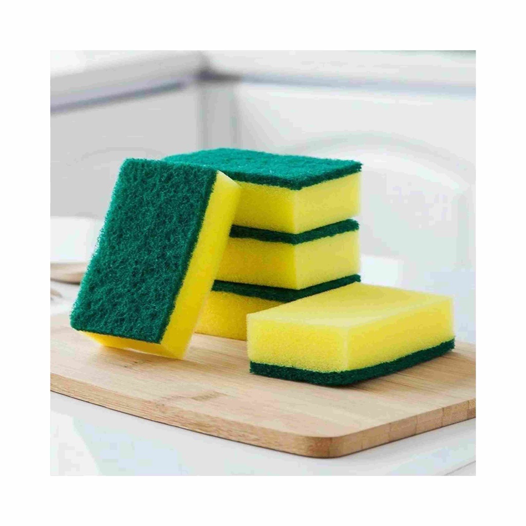 Jual PAJADA Busa Cuci Piring Sponge Kuning Sabut Hijau Spons Penghilang ...