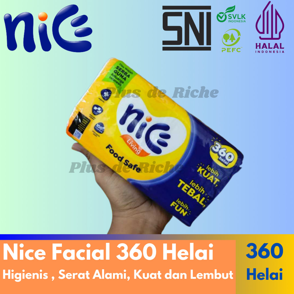 Jual Tissue NICE Facial 360 Helai - Nice 180 - Nice 180s - TISU WAJAH ...