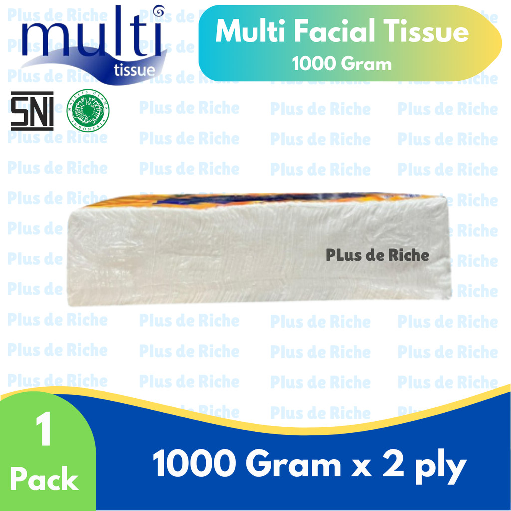 Jual Multi 1000 Gram - Multi Facial Tissue JUMBO Size 1000 Gram - 2 PLY ...