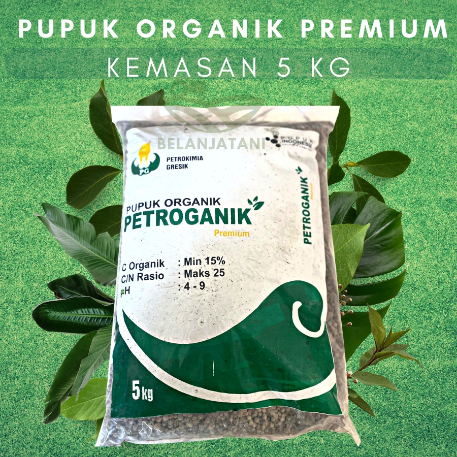 Jual Pupuk Petroganik Premium Kemasan 5Kg || Pupuk Organik Premium 5Kg ...