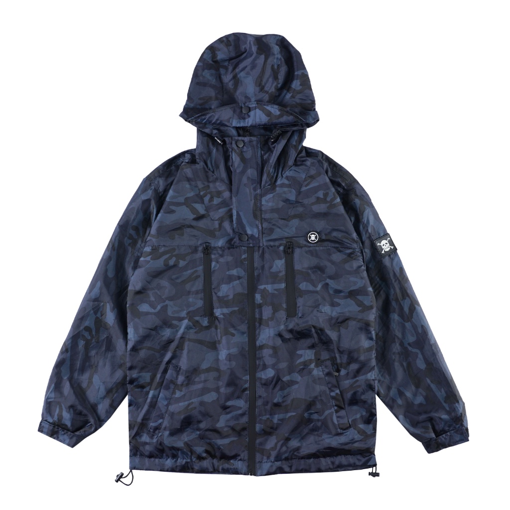 Jual Bbtu Jacket Cagoule Stamp Navy Shopee Indonesia